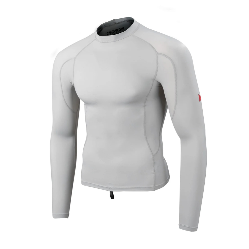 Rashguard Manga Longa Florence Cinza