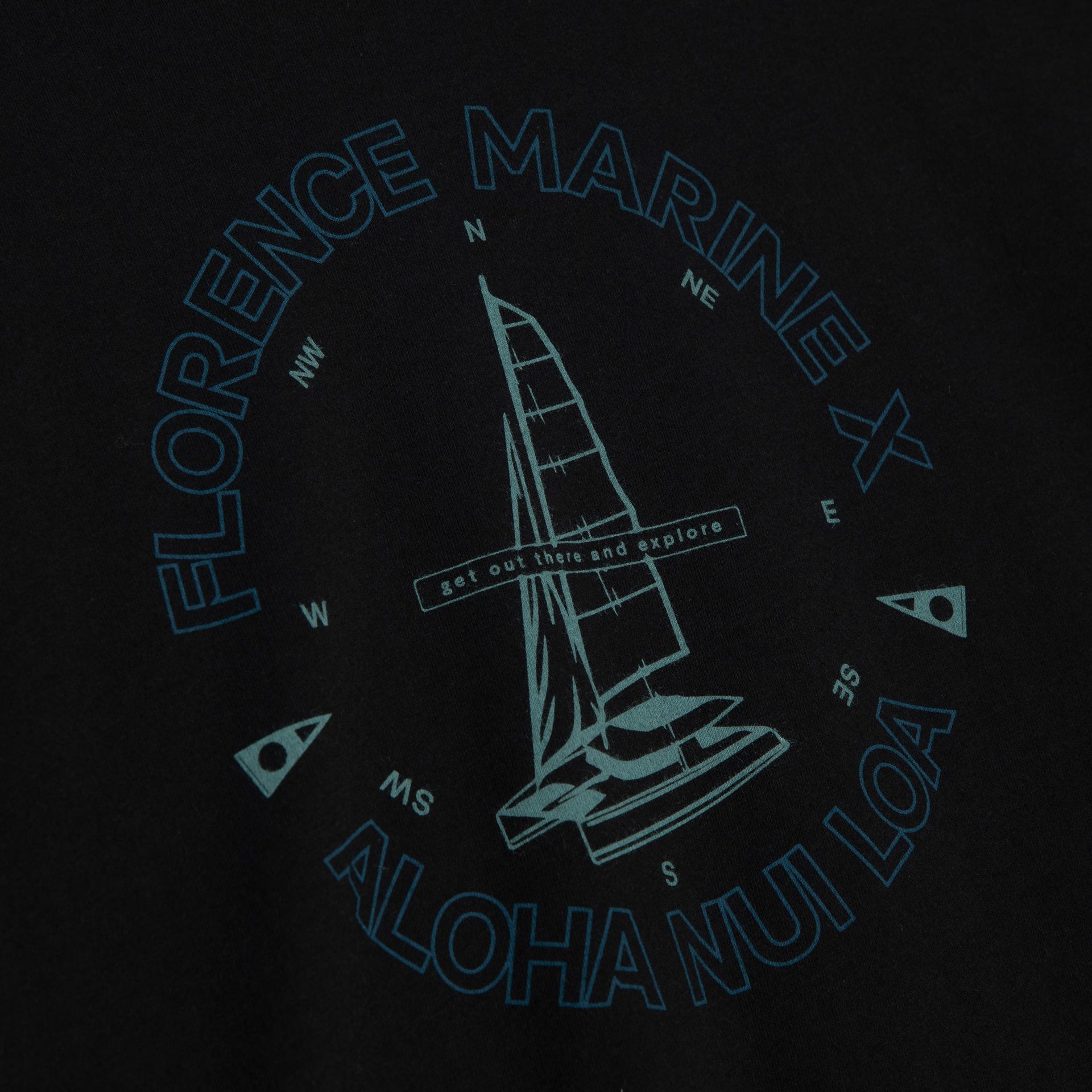 Miniatura 4.0 de Camiseta Manga Curta Catamaran Preto Florence