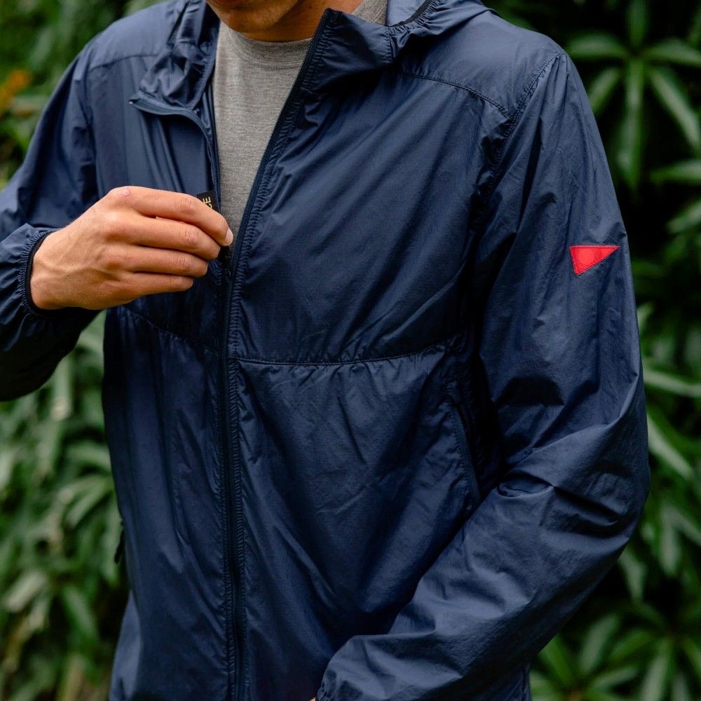 Miniatura 8.0 de Jaqueta Corta Vento Windbreaker Azul Marinho Florence