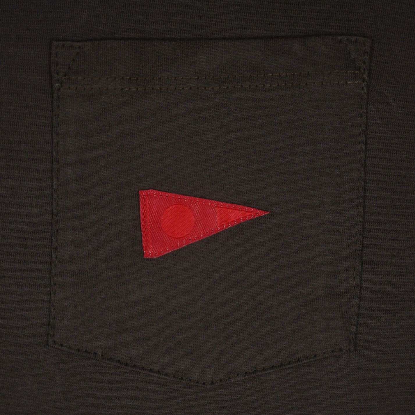 Miniatura 5.0 de Camiseta Manga Curta Bolso Burgee Pocket Marrom Florence