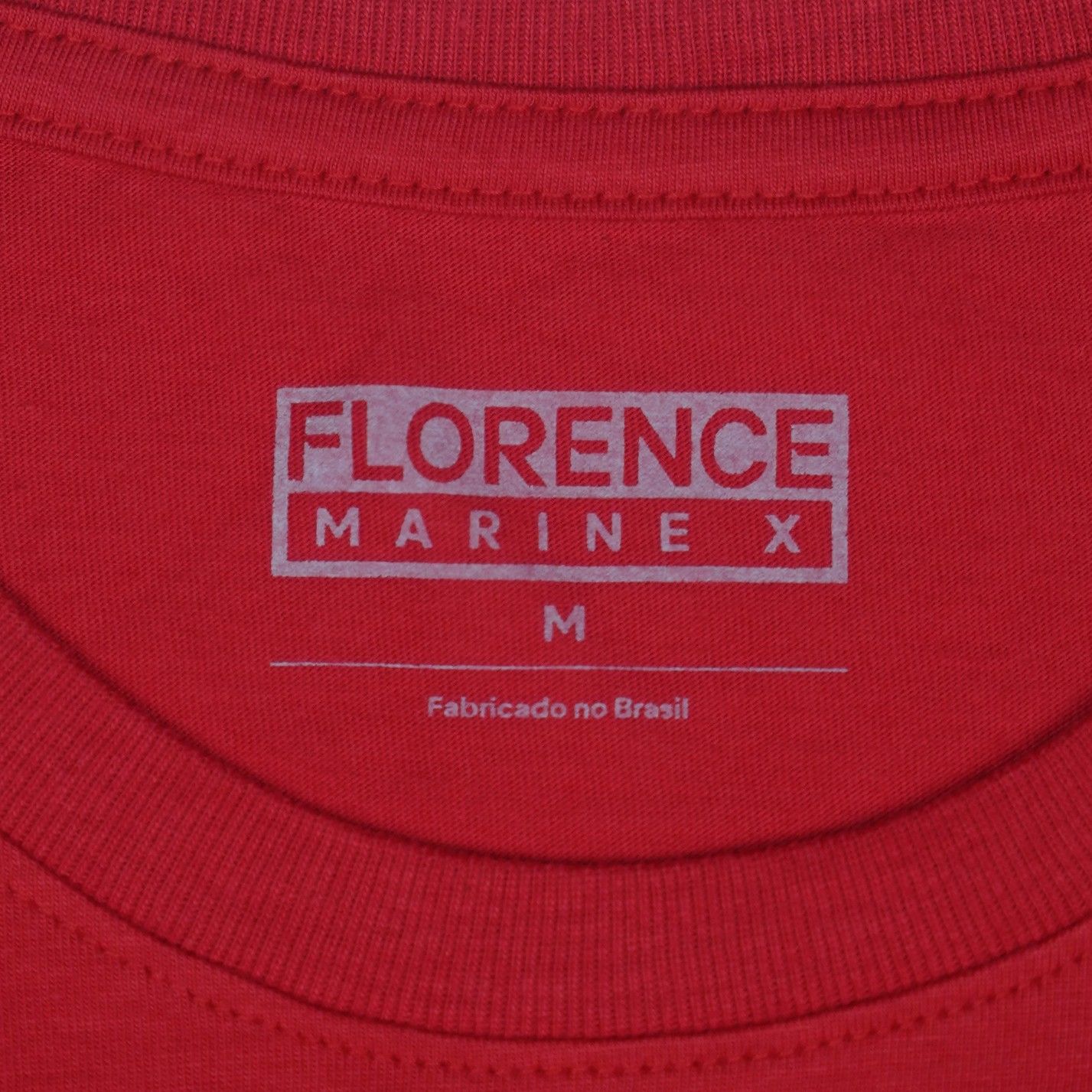 Miniatura 6.0 de Camiseta Manga Curta Crew Vermelho Florence
