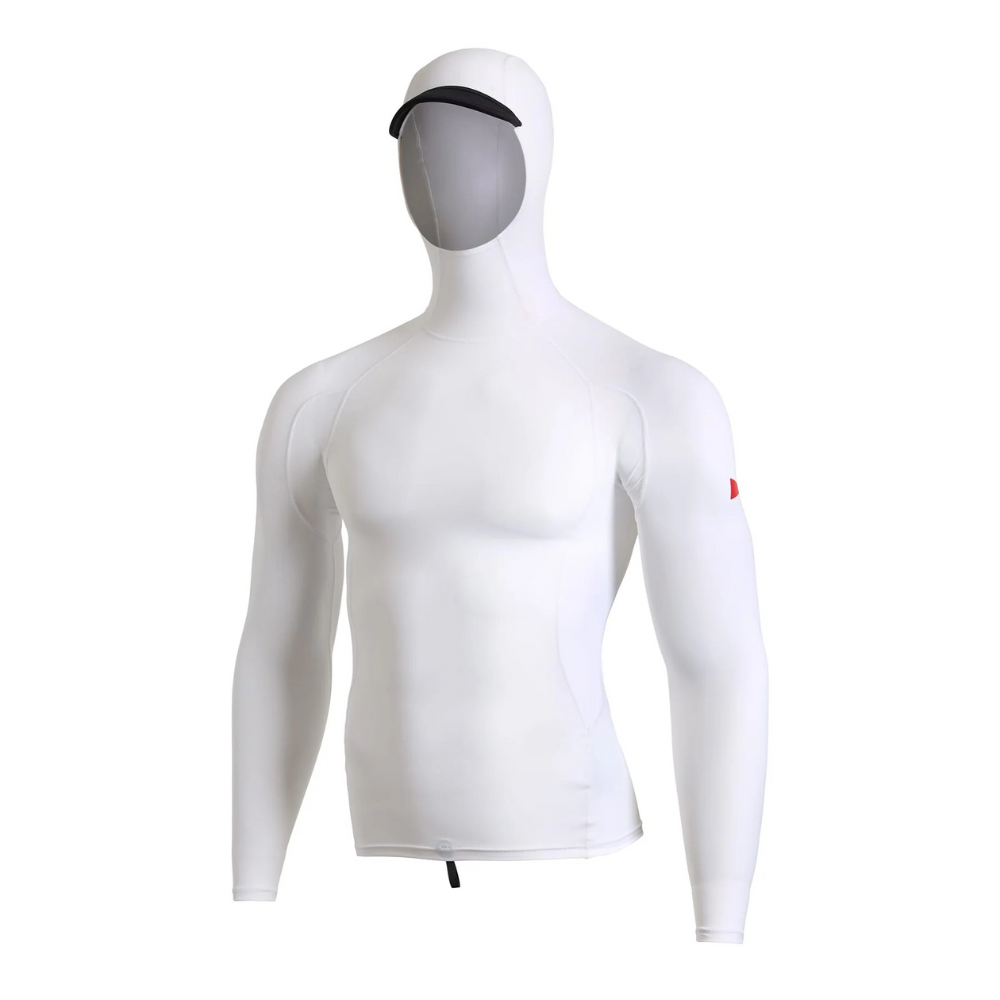 Rashguard Utility Pocket com Capuz Florence Branco