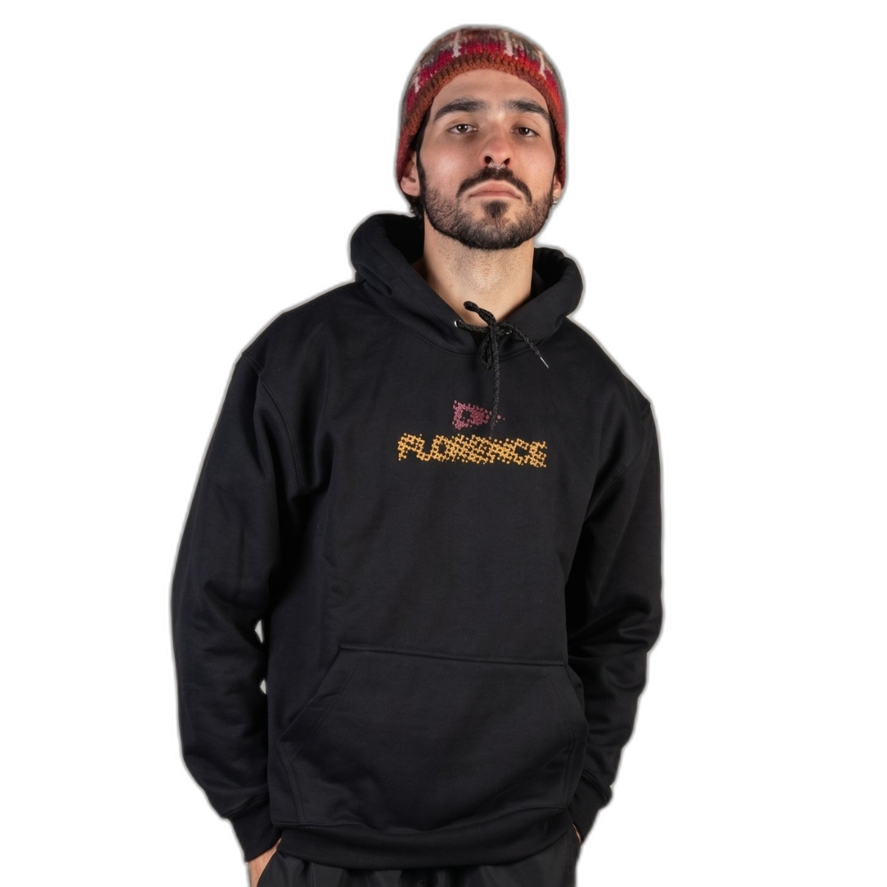 Miniatura 7.0 de Moletom Canguru com Capuz Halftone Hoodie Preto Florence