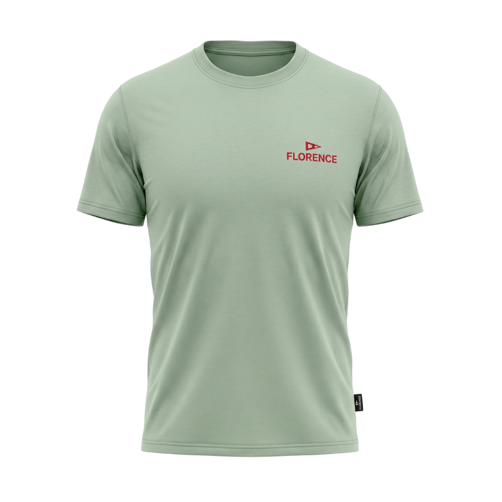 Camiseta Manga Curta Crew Florence Oliva