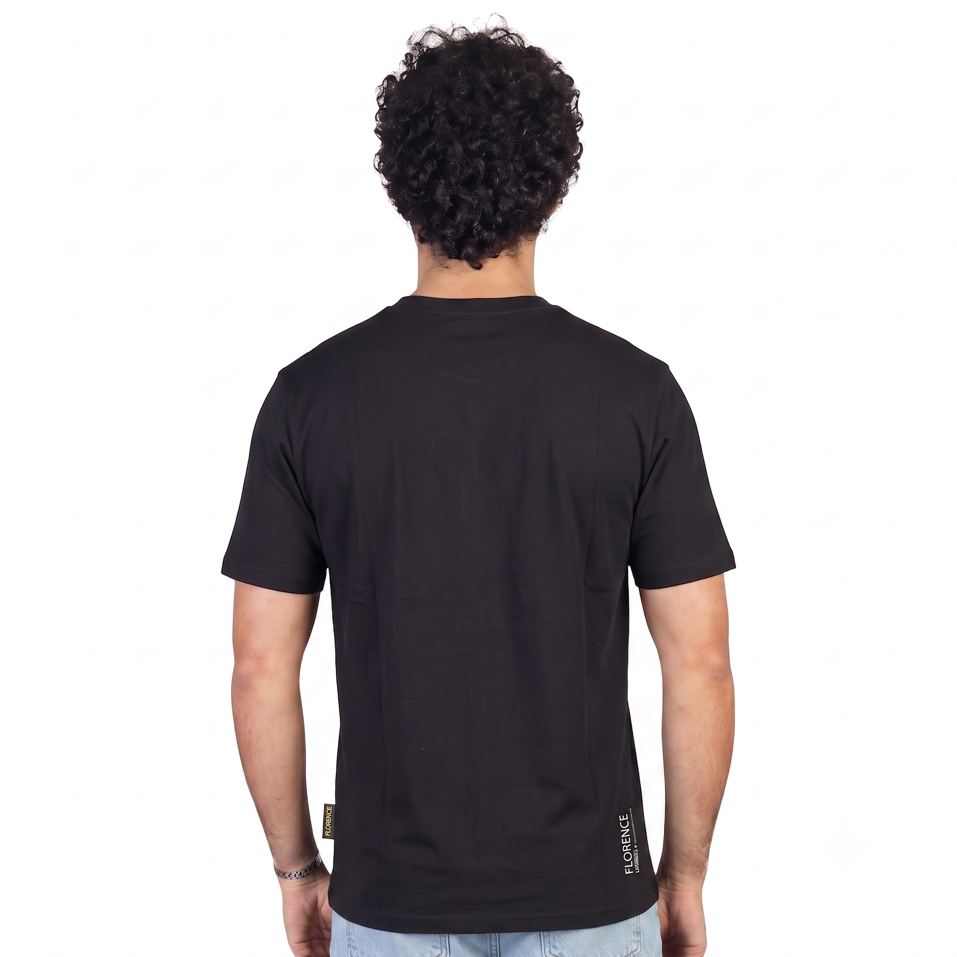 Miniatura 5.0 de Camiseta Manga Curta UV Preto Florence