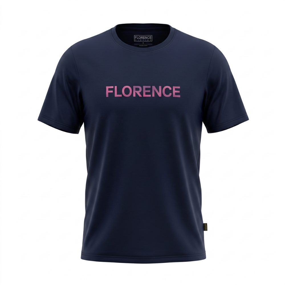 Camiseta Manga Curta Florence Preto
