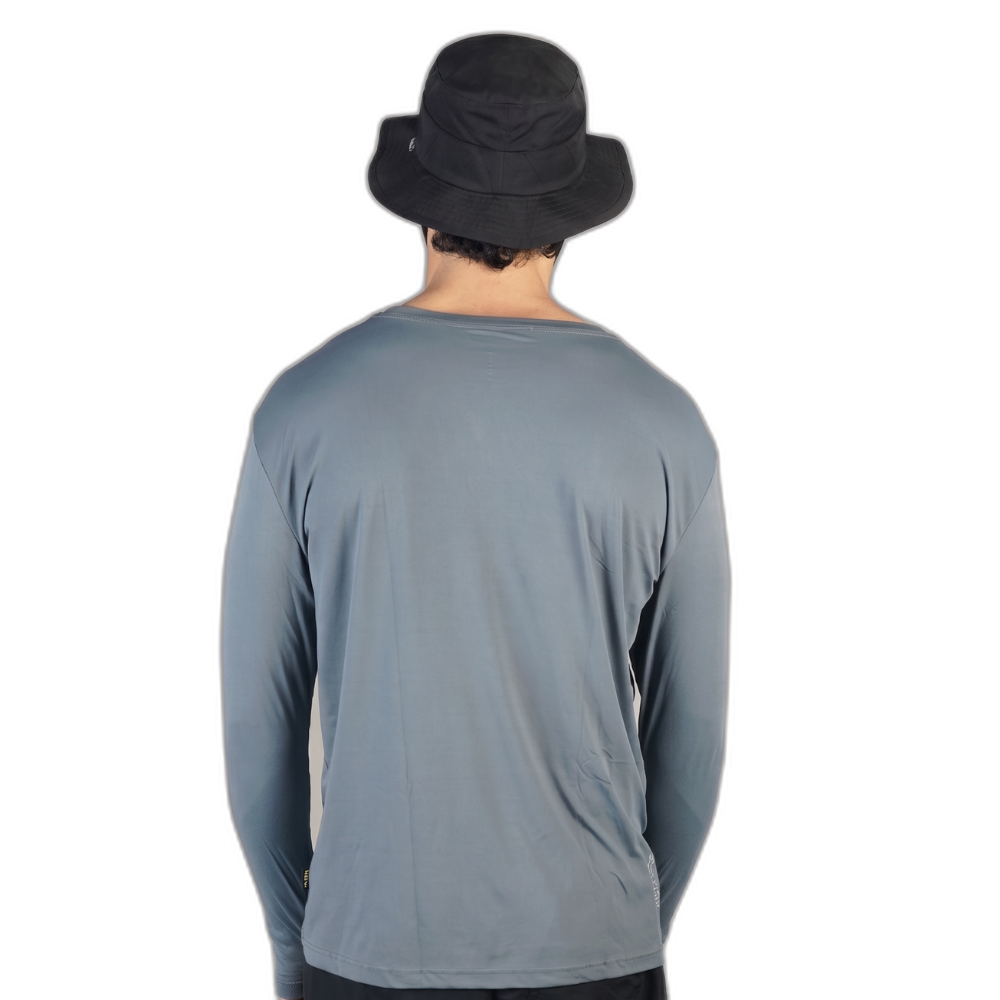 Miniatura 5.0 de Camiseta Manga Longa UV Cinza Escuro Florence