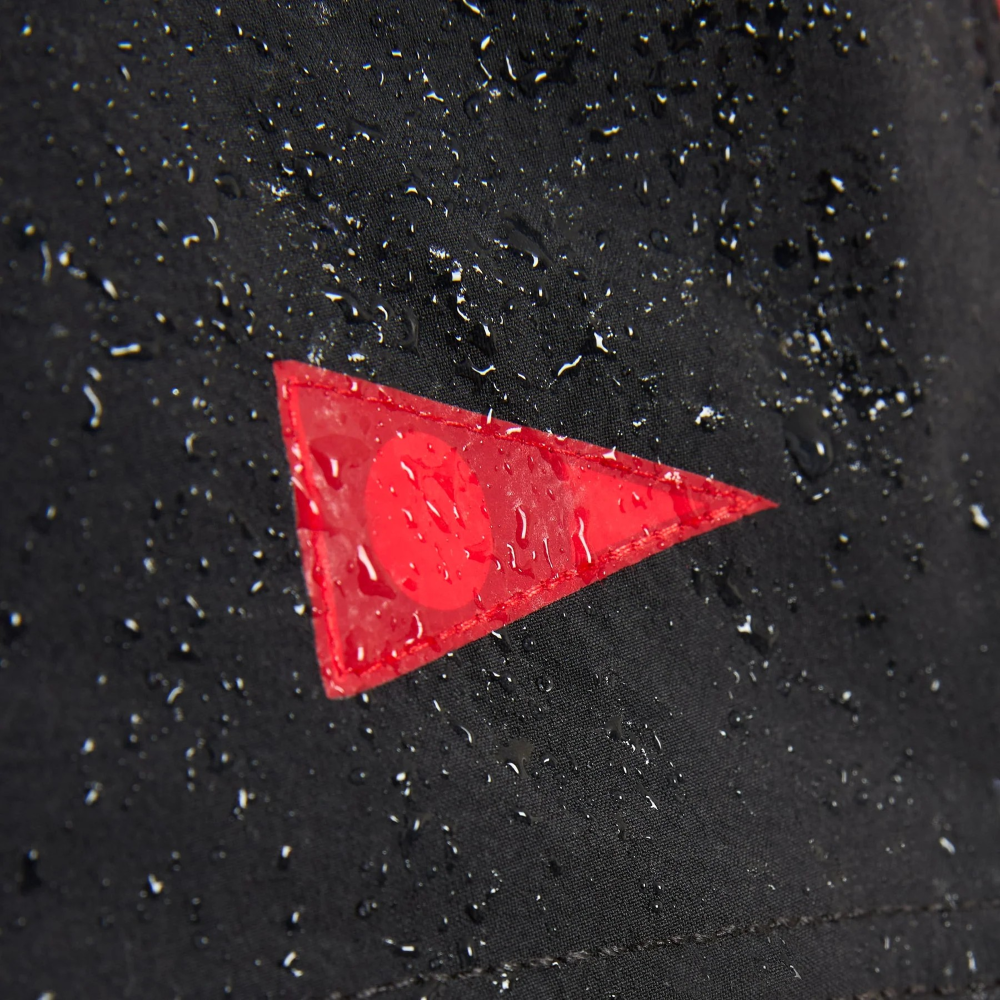 Miniatura 5.0 de Boardshort Cordura Airtex Preto/Vermelho Florence